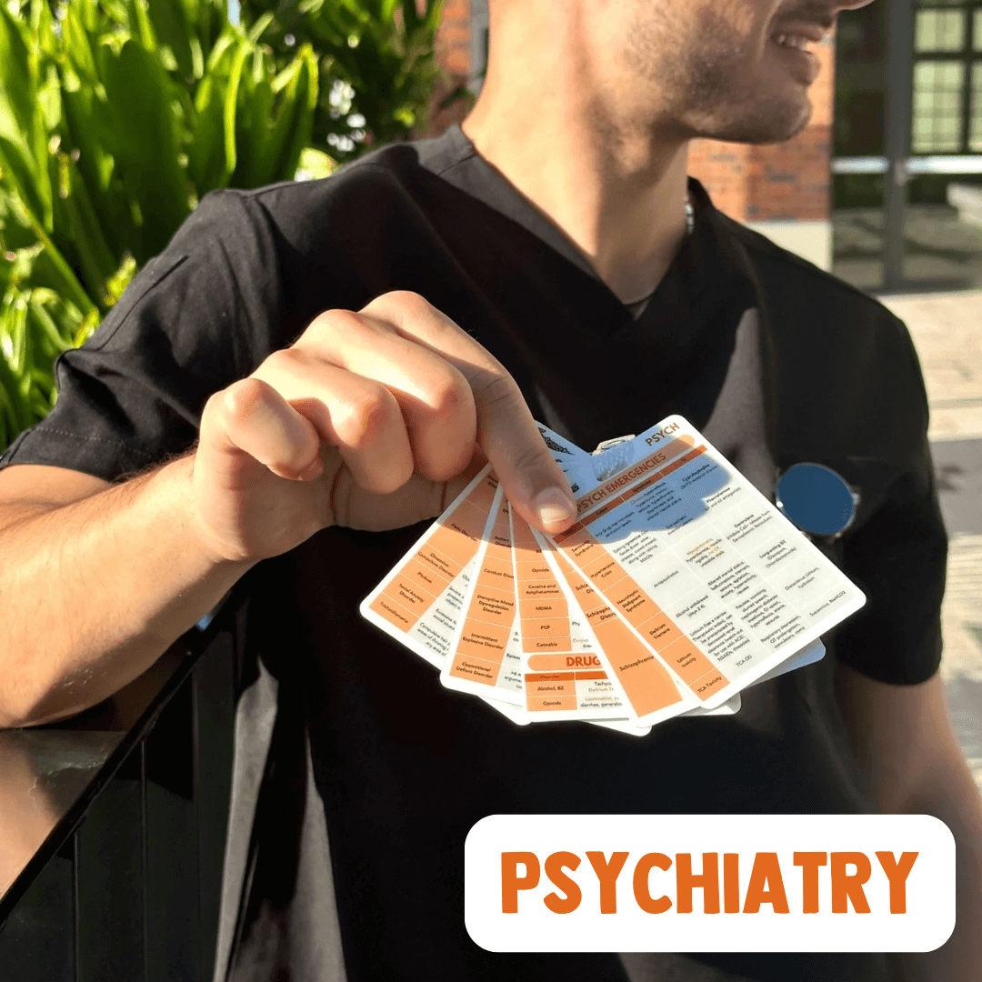Clinical Badge Cards Set