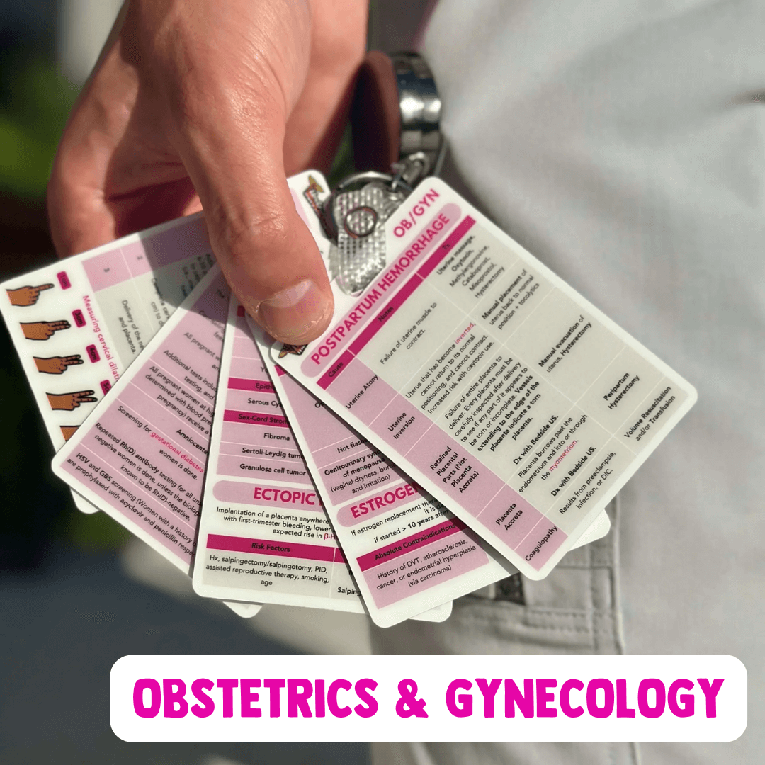 Clinical Badge Cards Set
