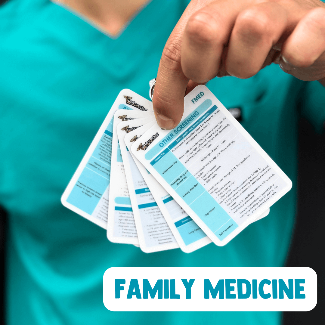 Clinical Badge Cards Set