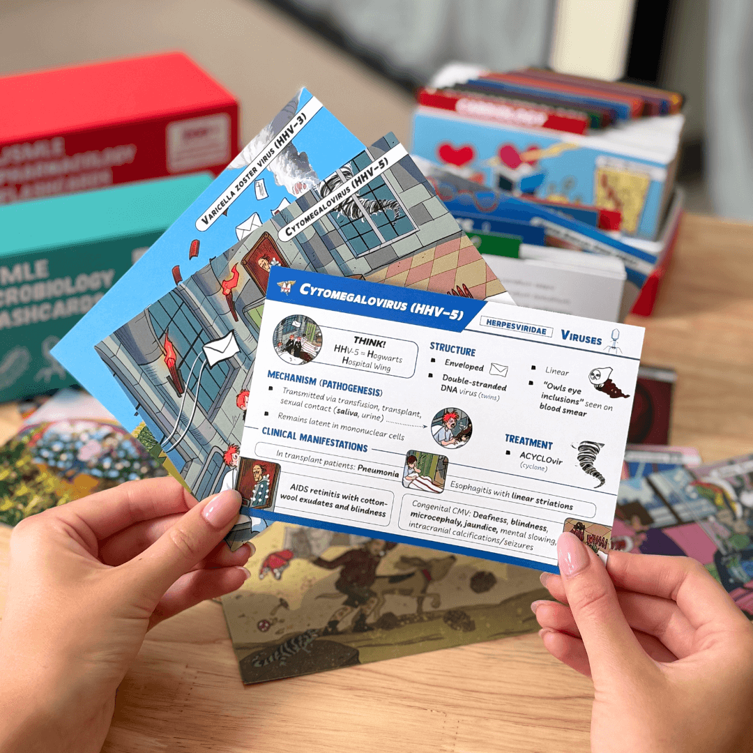 USMLE Flashcards - Pharmacology & Microbiology