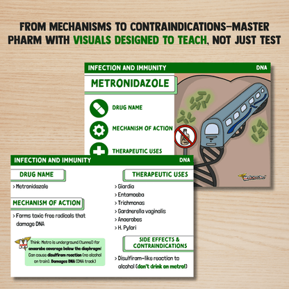 USMLE Flashcards - Pharmacology & Microbiology
