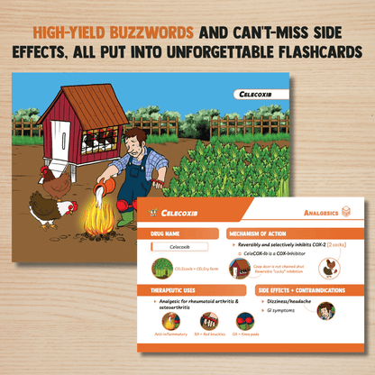 USMLE Flashcards - Pharmacology & Microbiology