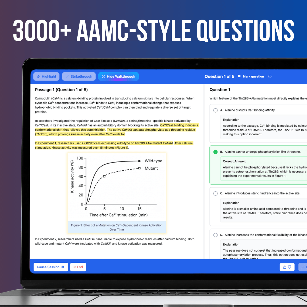 MCAT Question Bank
