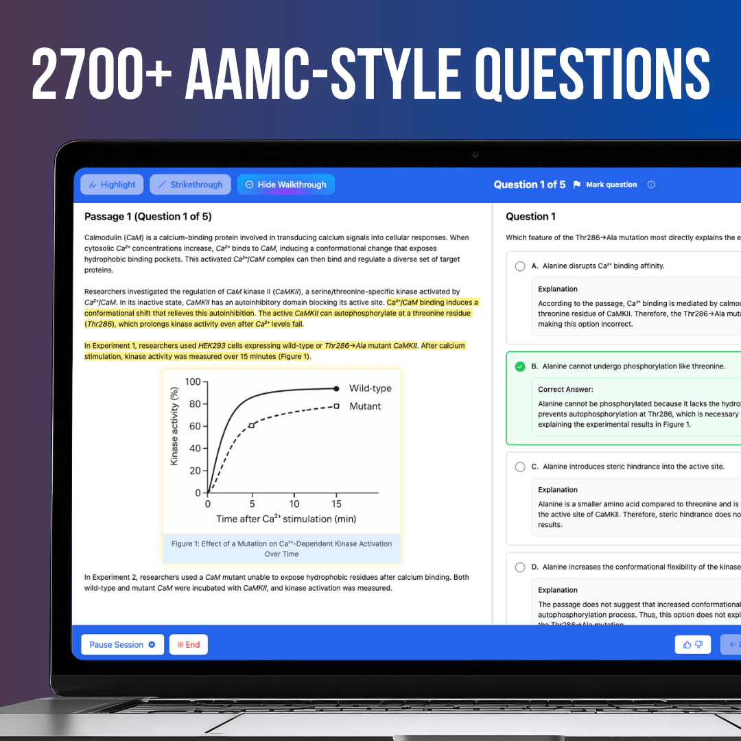 MCAT Question Bank