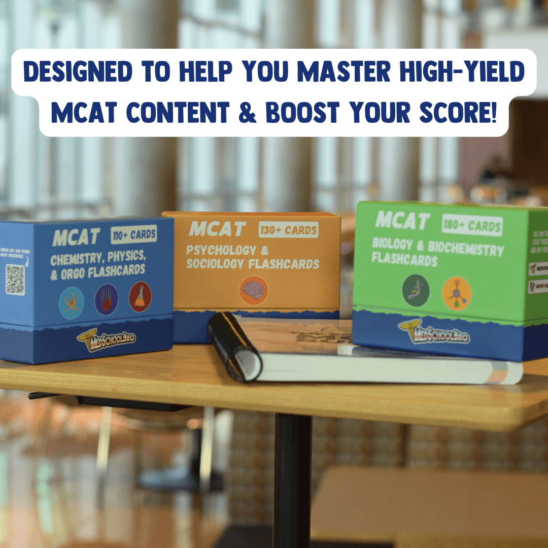 MCAT Flashcard Set