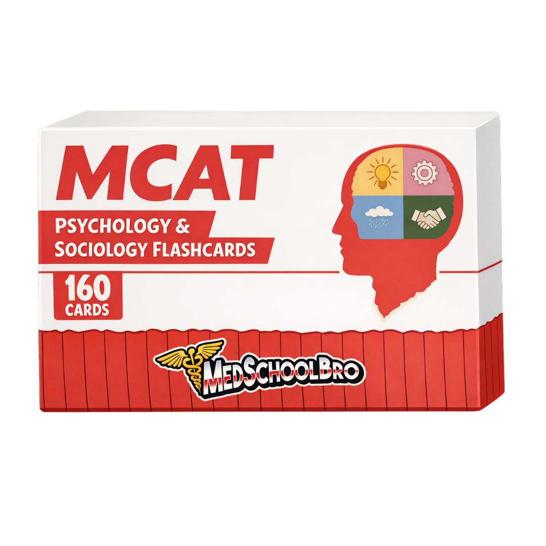 MCAT Flashcard Set