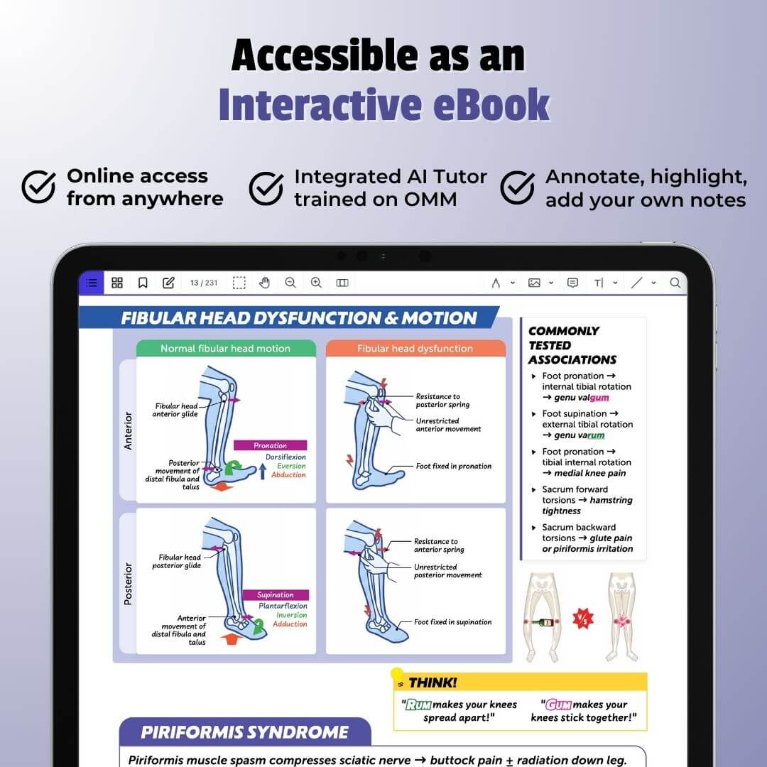 Principles of Osteopathic Manipulative Medicine (OMM) – MedSchoolBro