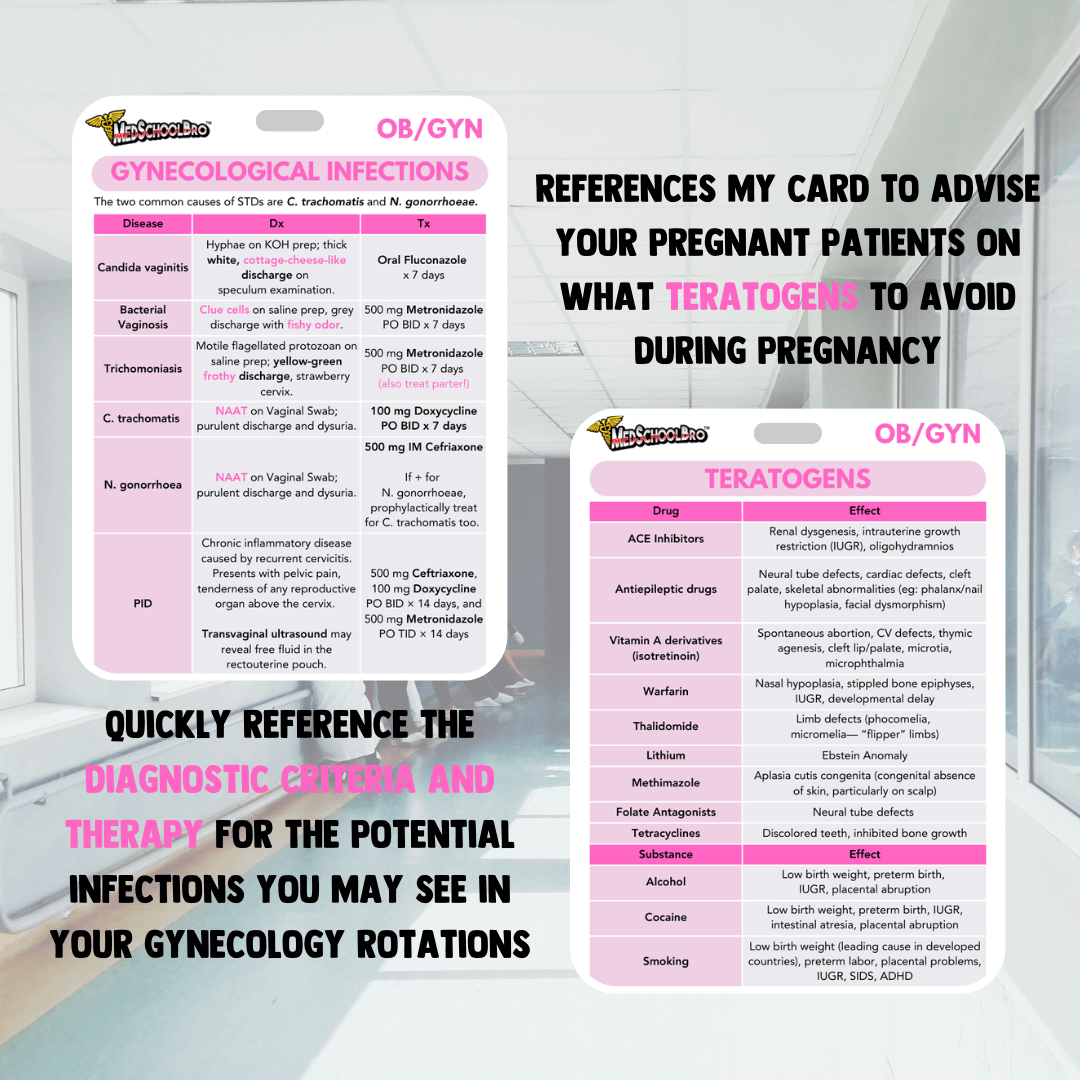 OB/GYN Badge Cards