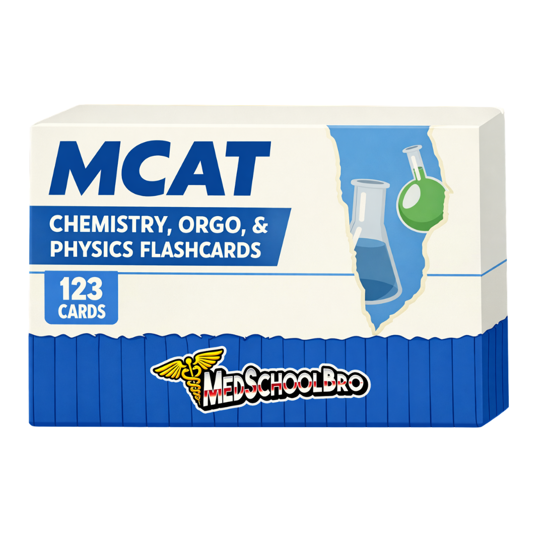 MCAT Flashcard Set