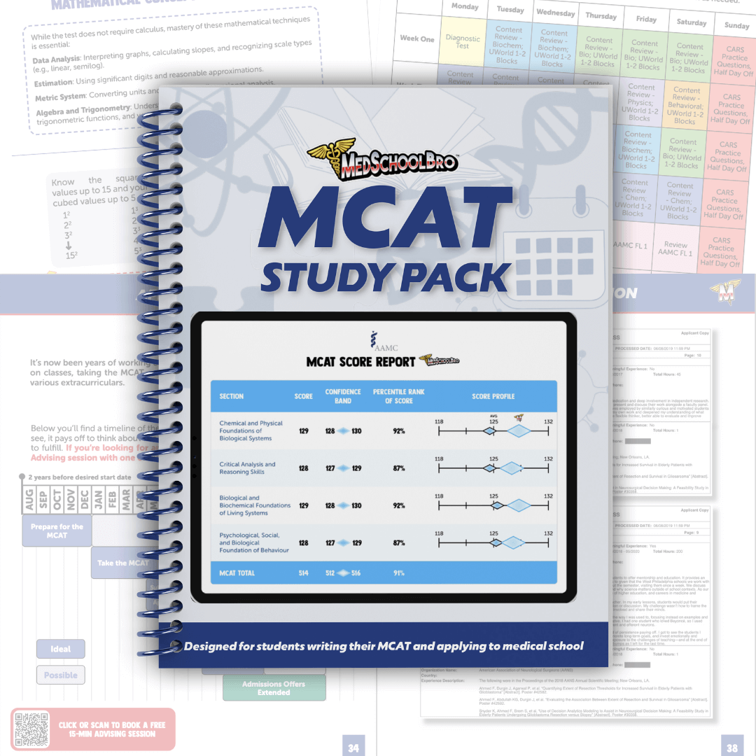 Free MCAT Study Pack