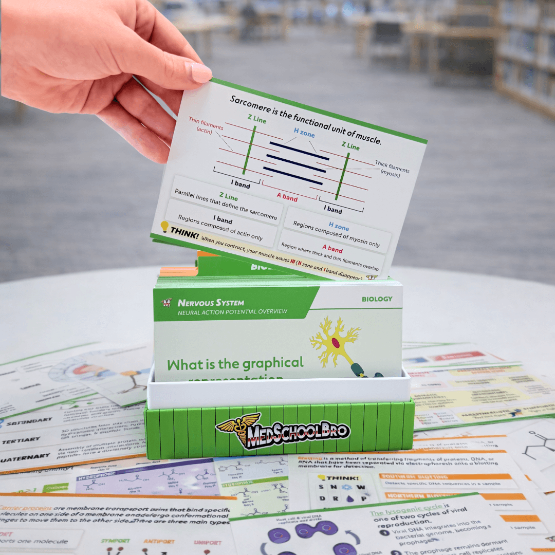 MCAT Flashcard Set