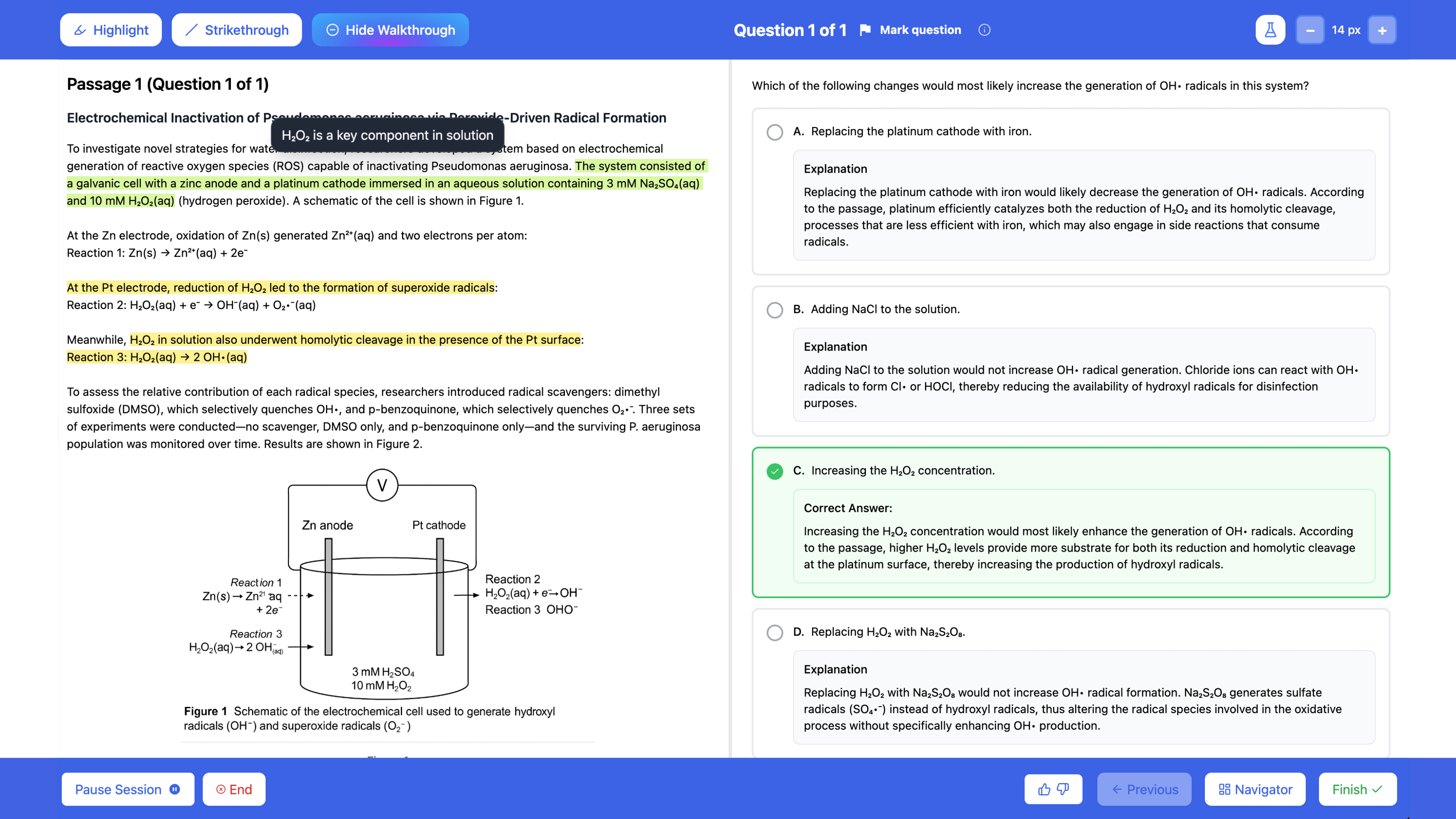 MCAT Question Bank