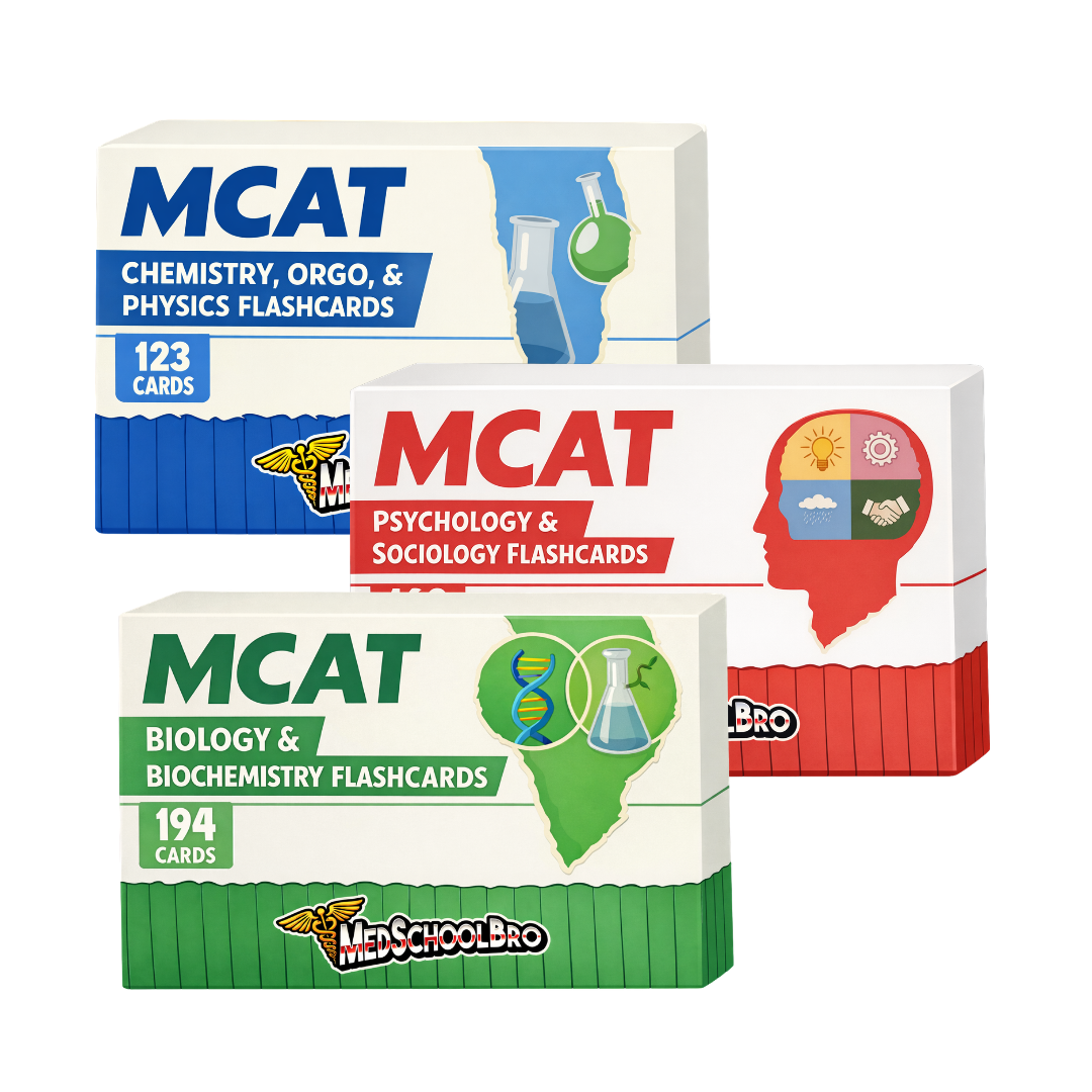 MCAT Flashcard Set