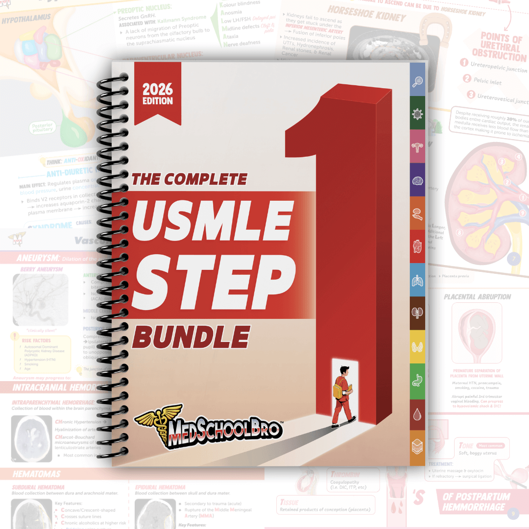 The Complete USMLE Step 1 Bundle – MedSchoolBro